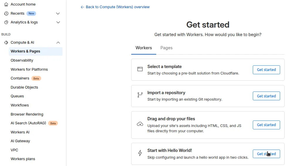 Host a Website on a Subdirectory with Cloudflare 4